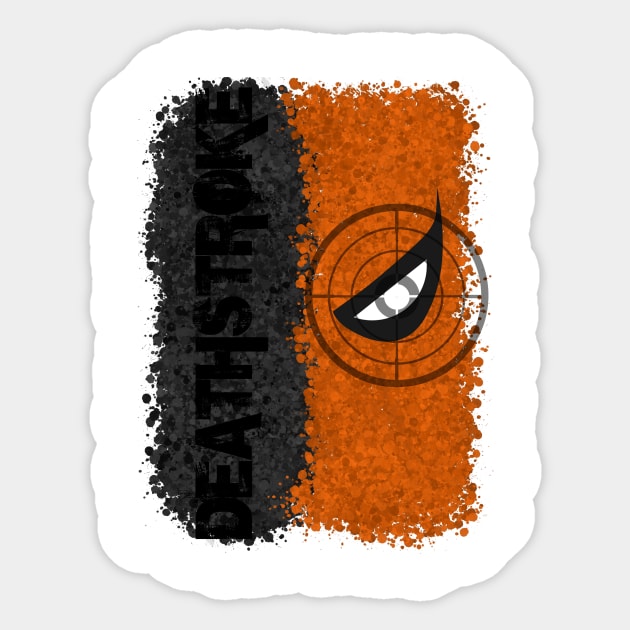 Deathstroke Sticker by enfuego360